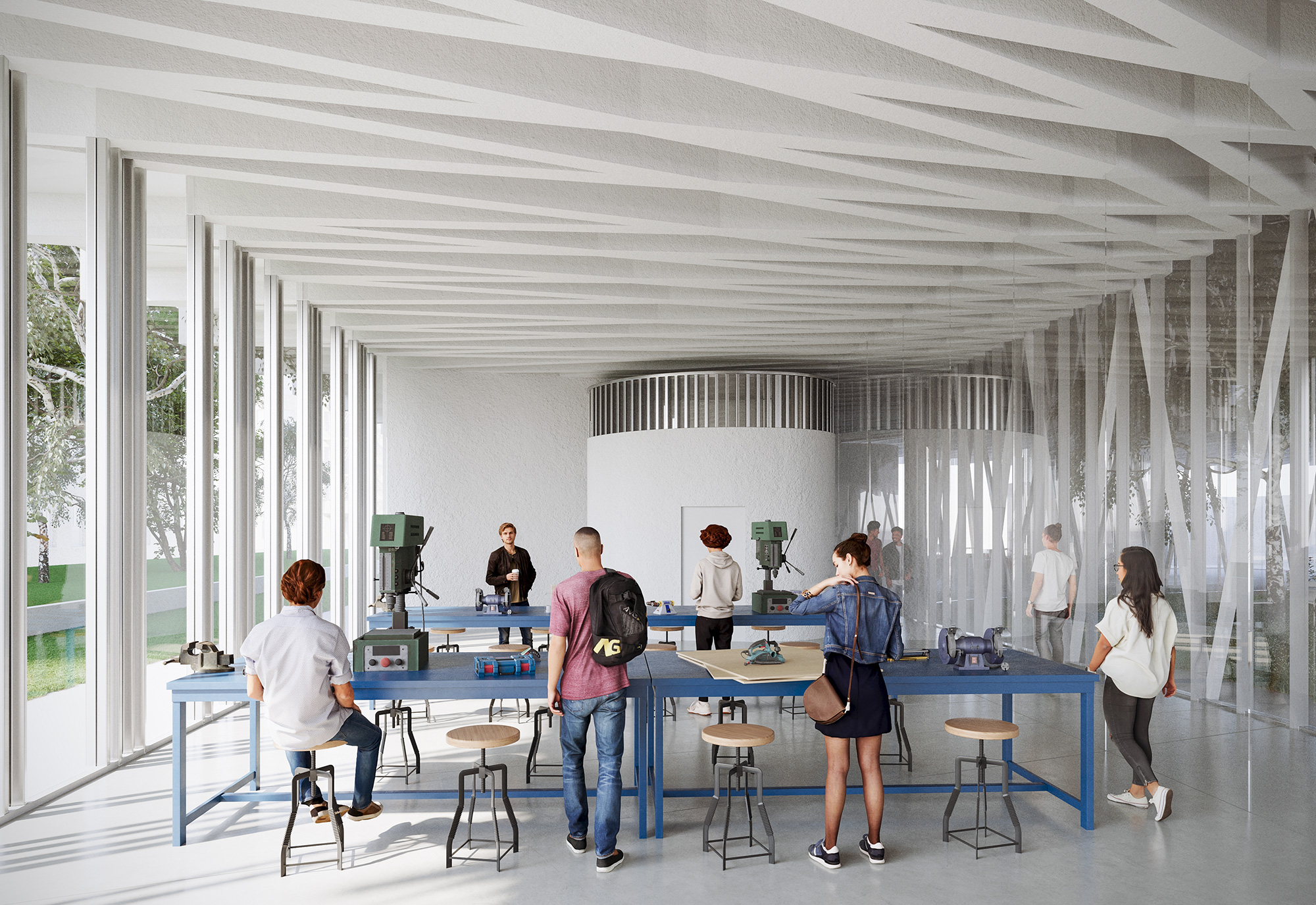 塞浦路斯大学媒体学院丨Da Costa Mahindroo Architects-12