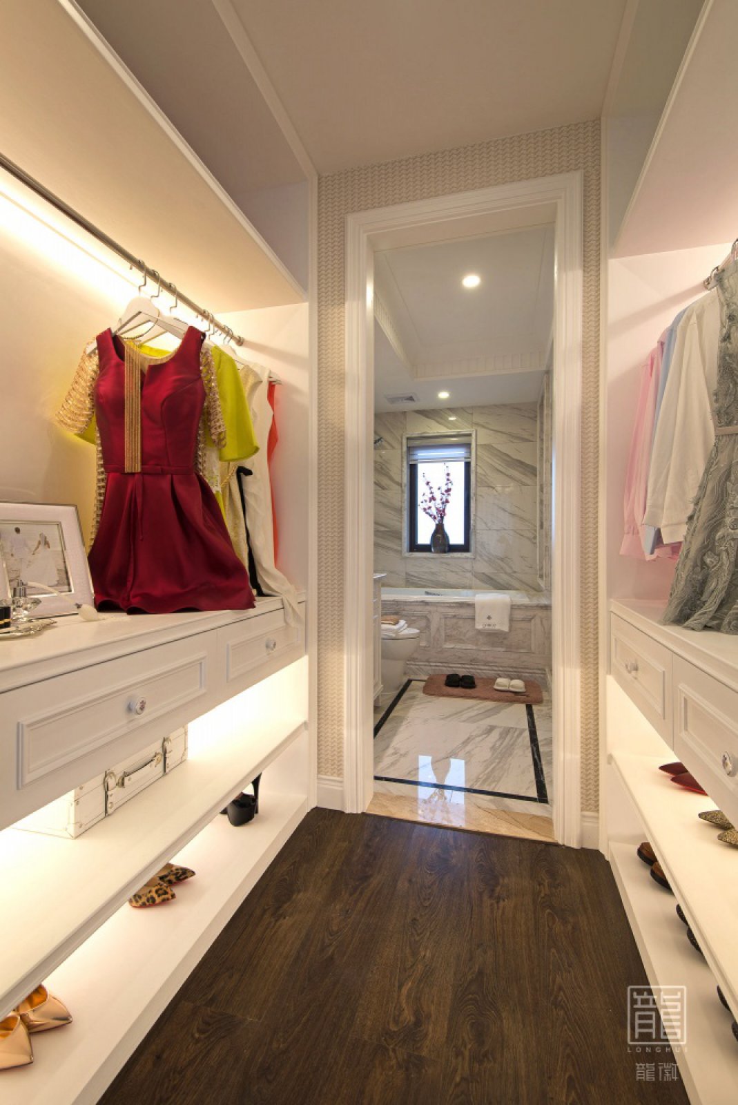 114㎡成都荣盛·香堤荣府样板房  龙徽设计-24