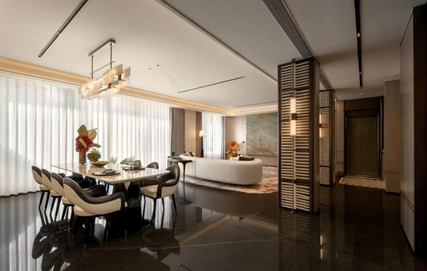 台州玖樾府482㎡样板间丨中国台州丨DARRY戴瑞-9