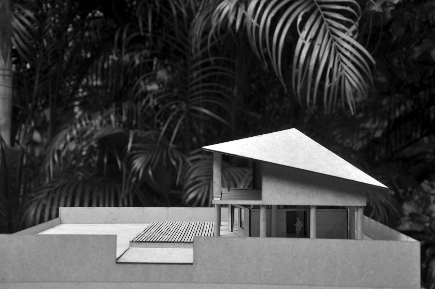 印度卡利库特 Elathur 海滩混凝土住宅-49