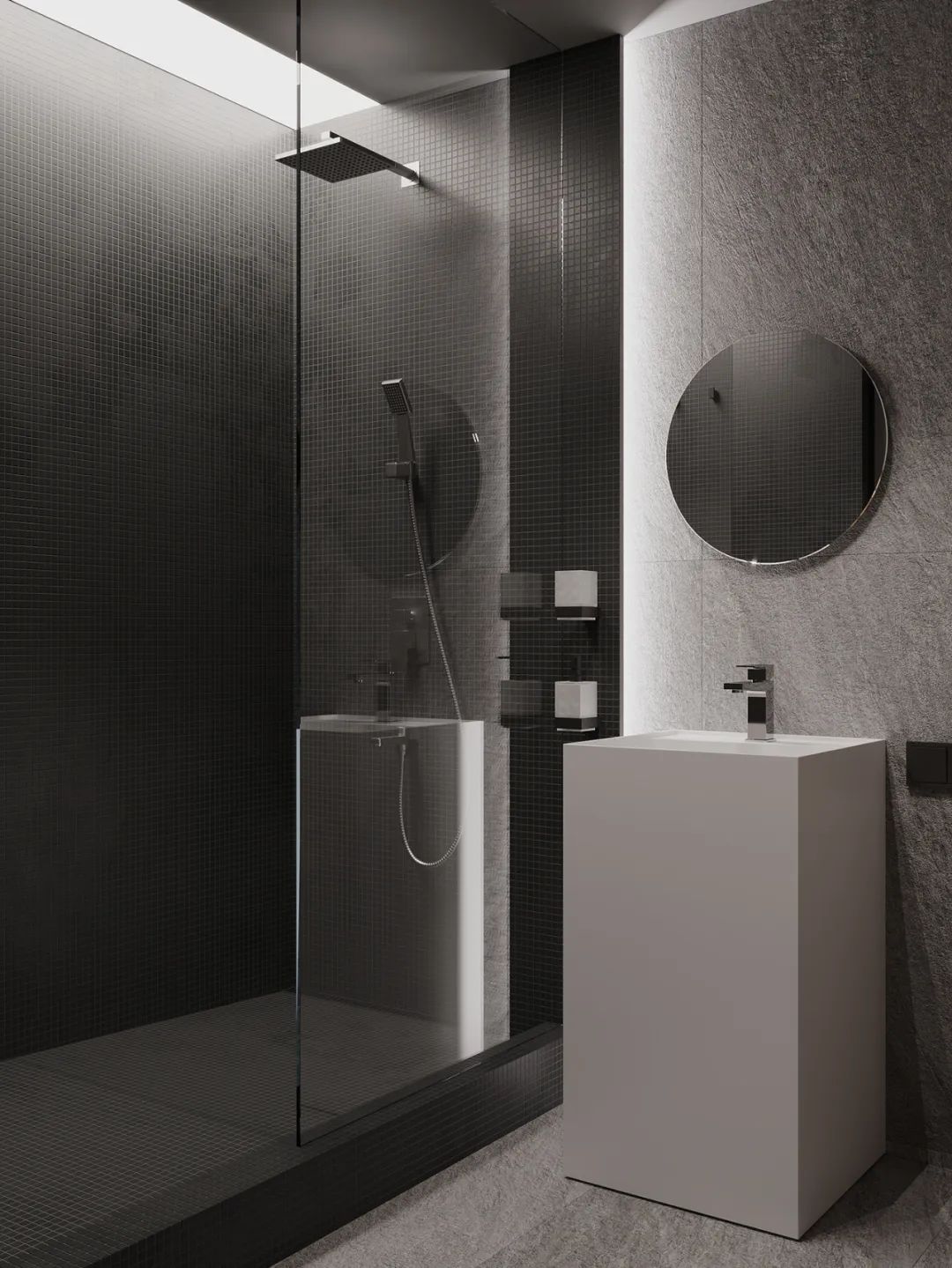 极简自然的 82㎡精致住宅丨Sofia Rubinskaya-67