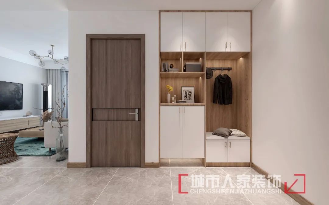 北欧风 136㎡艺术享受,简洁中见小心思-13