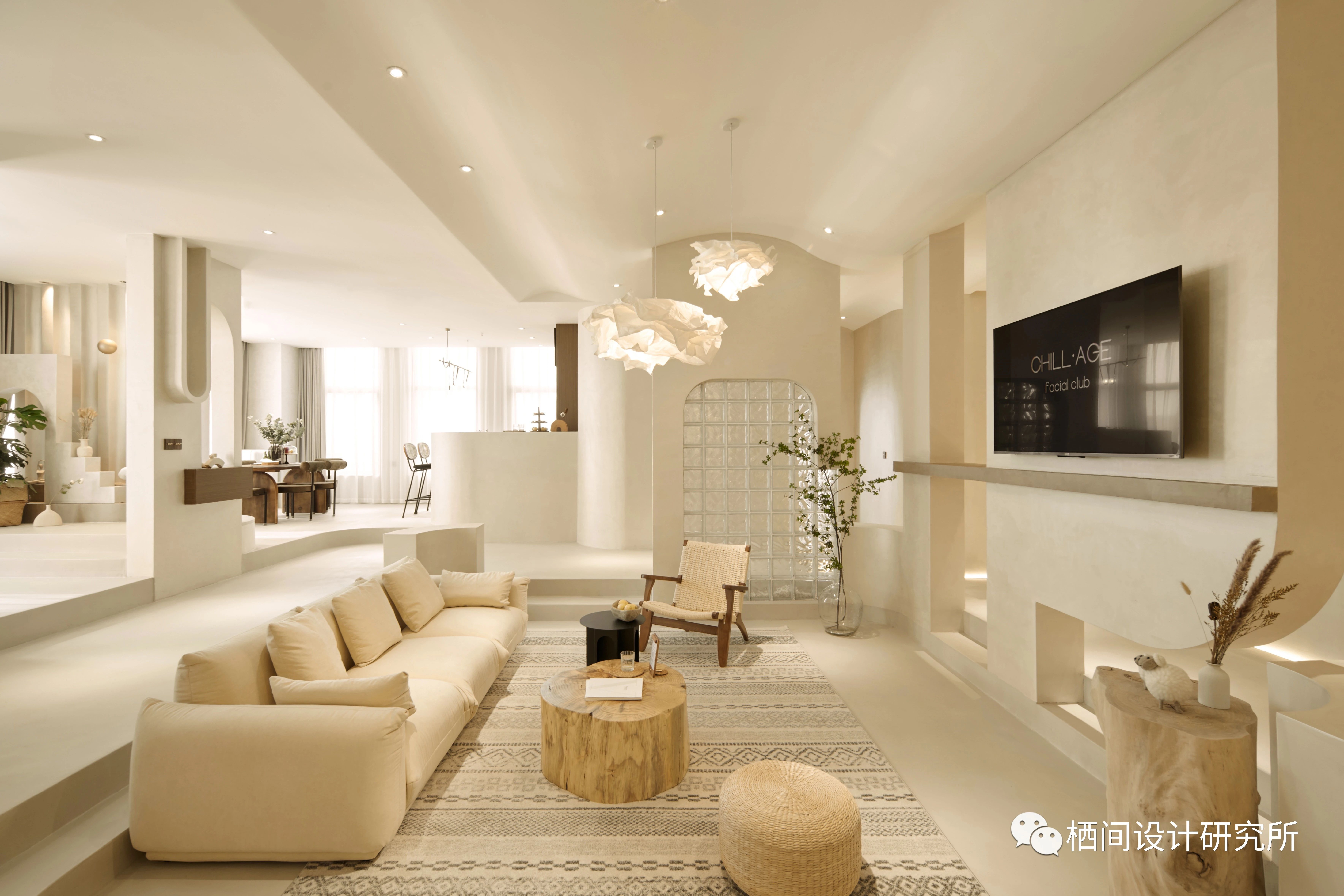 曲线之美 · CHILL AGE FACIAL LAB 的灵动空间设计丨中国扬州丨栖间设计事务所-24