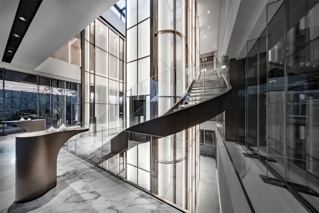 景行含光——卓越·平湖壹号售楼处设计-37