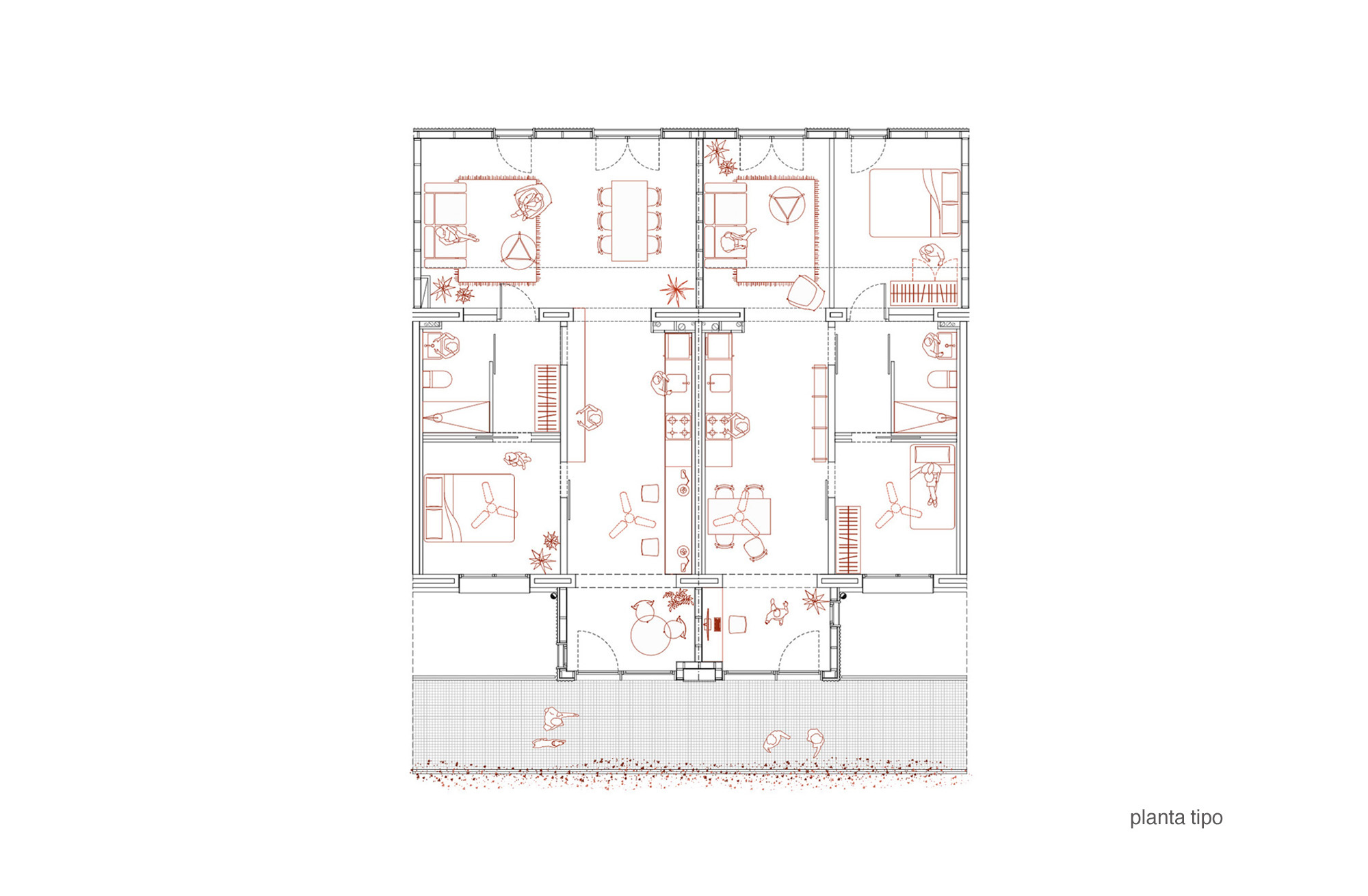 Cases dels Mestres 集体住宅丨西班牙丨Som Habitat,Zaga arquitectura-47