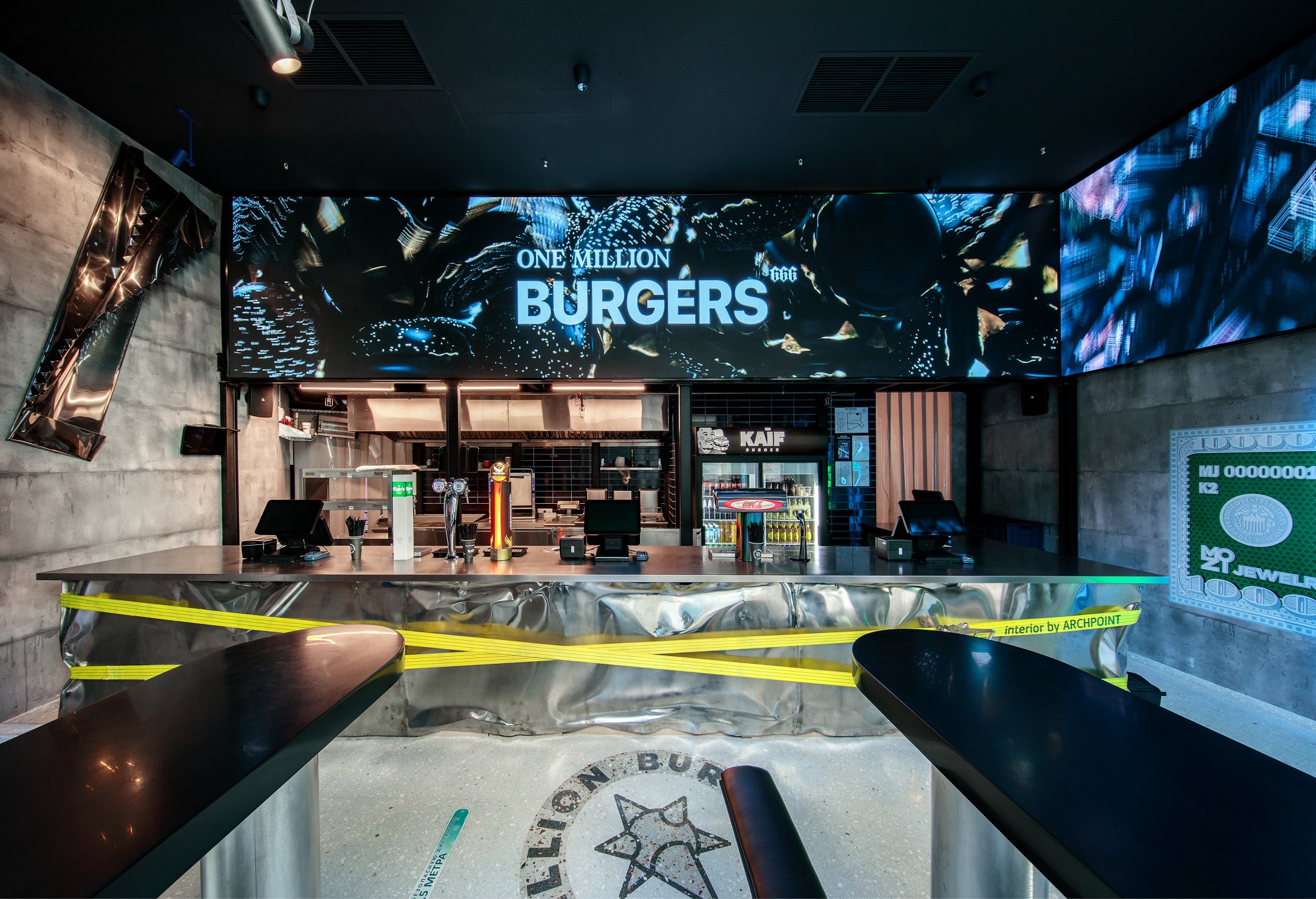 Kaif Burger 豪华快餐店创新设计丨Archpoint  bureau-10
