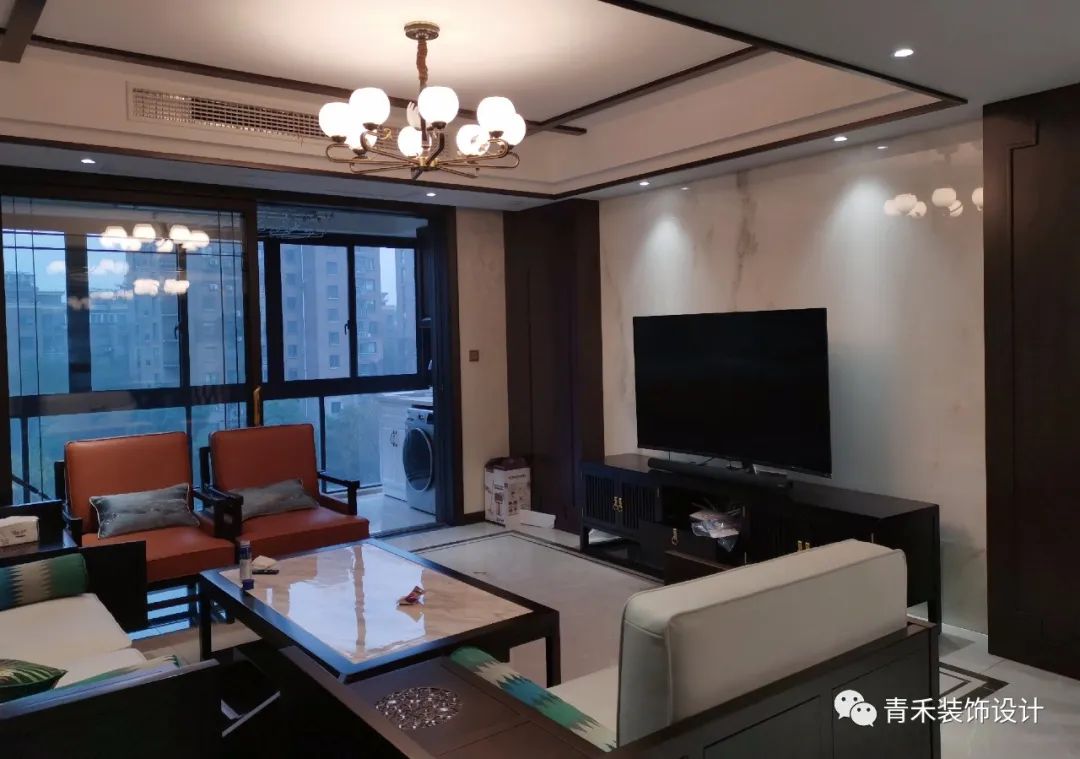 瑞庭御园新中式雅居,青禾装饰打造四室两厅禅意空间-34