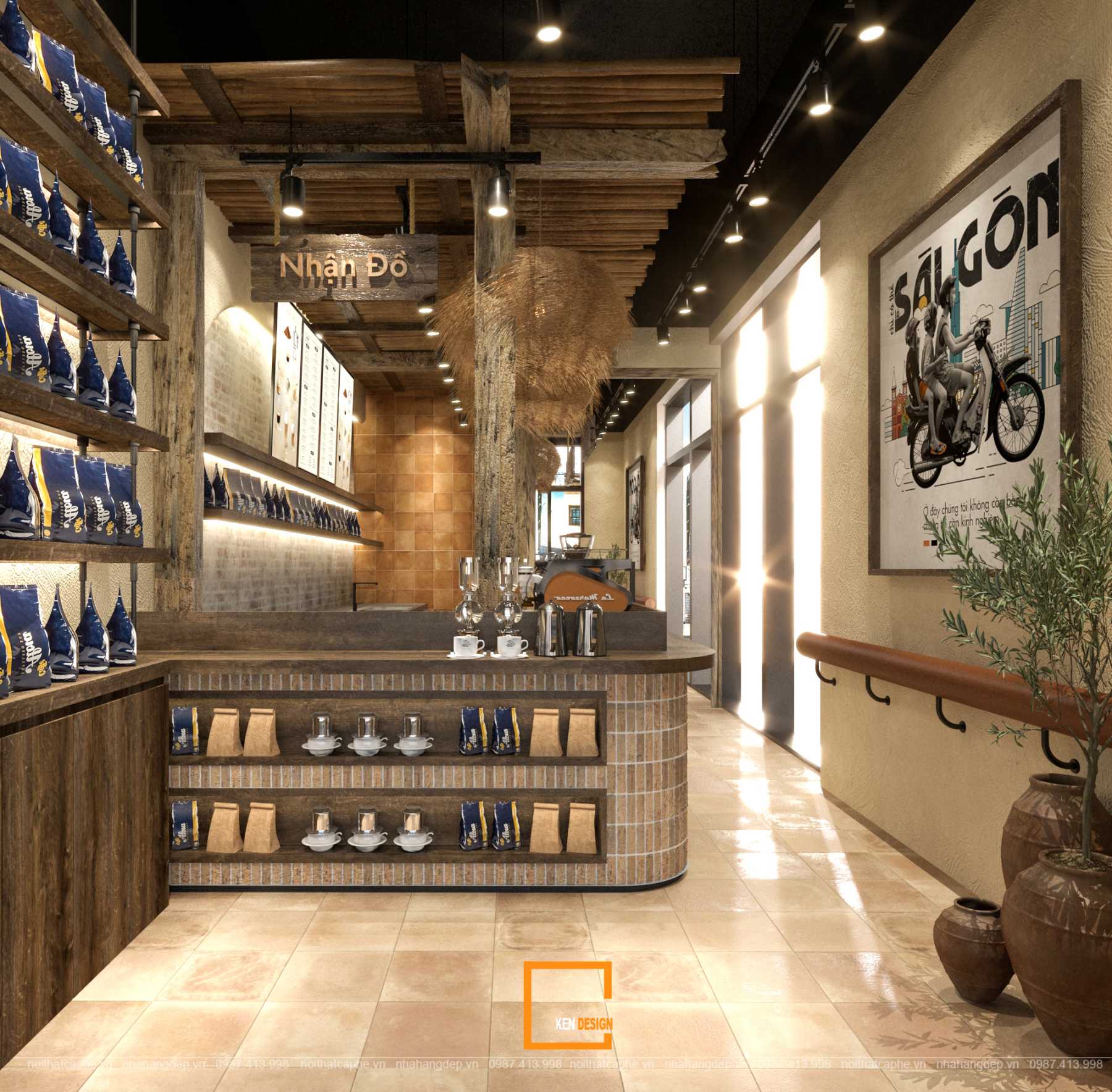 S10 Ân Nam咖啡馆设计丨KenDesign-33