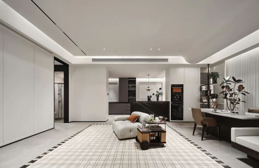 杭州星缦云渚TOD项目141户型样板间设计丨中国杭州丨上海岳蒙空间设计-18