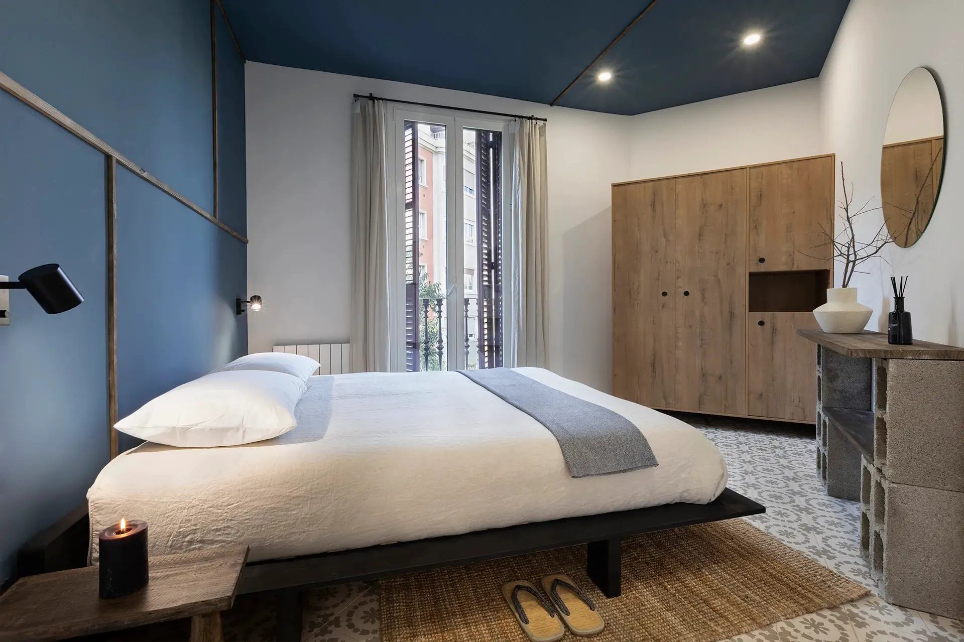 巴塞罗那日式山脉灵感公寓设计-10