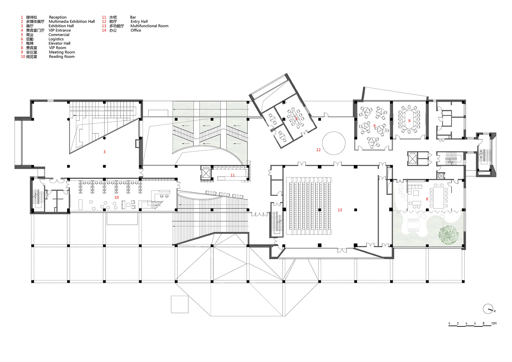 白沙岛金融生态小镇社区中心丨中国沈阳丨URBANUS都市实践-113