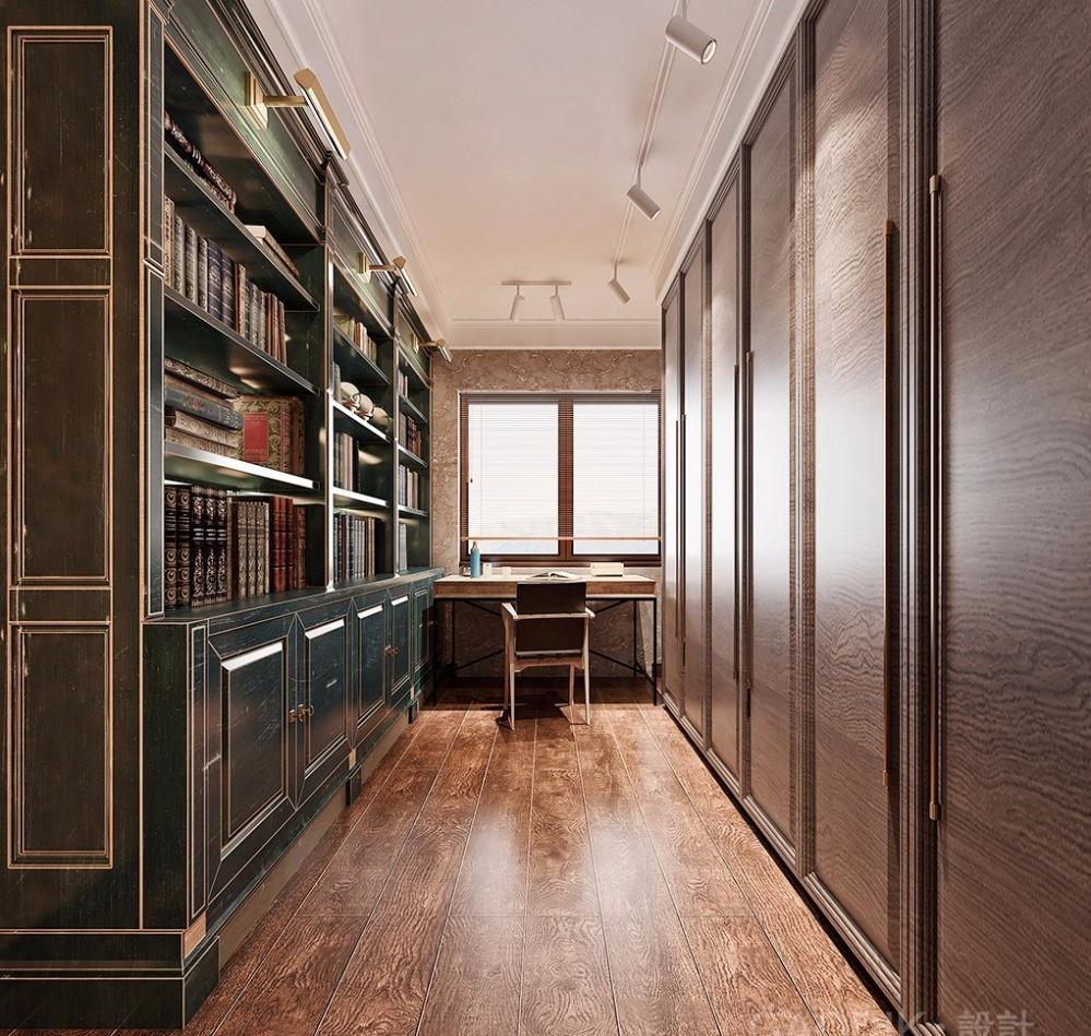 英伦复古融入 ArtDeco,打造戏剧性家居空间-8