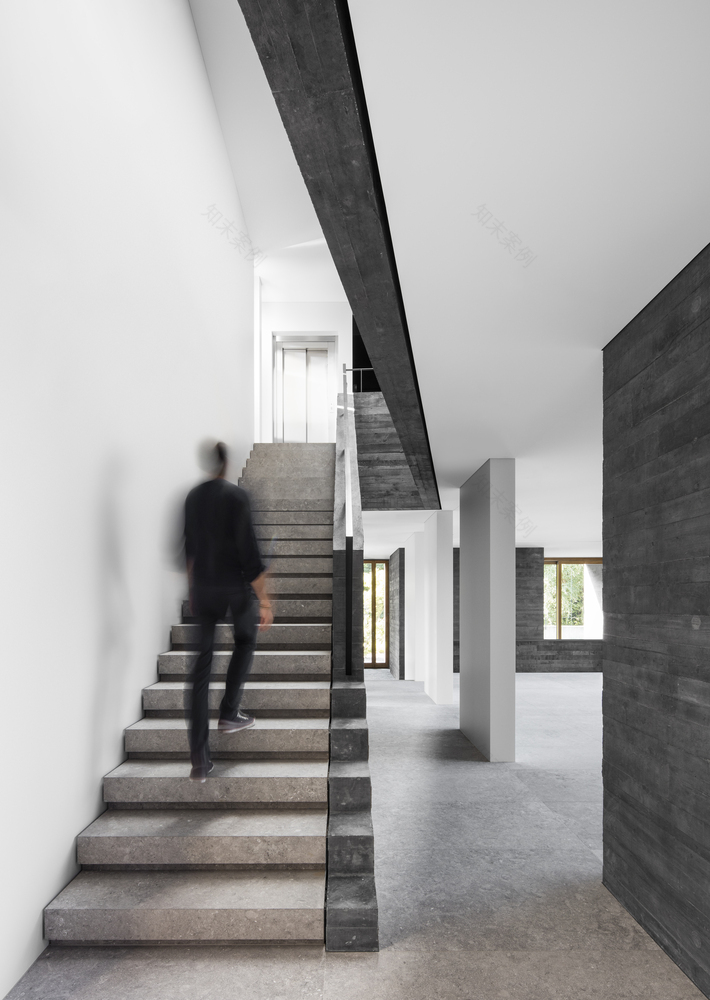 瑞士卢加诺湖畔岩石别墅-41