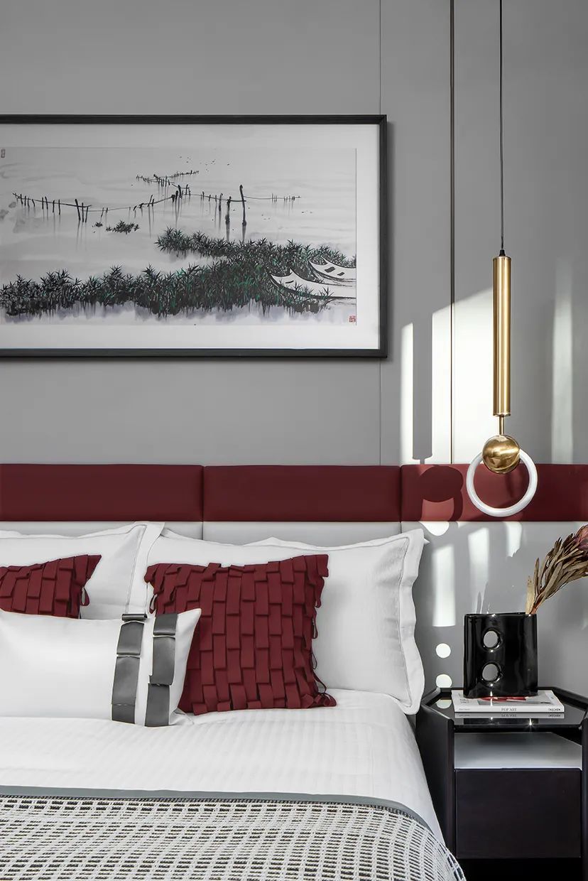 珠海宝龙金湾样板房 | 现代风格与传统文艺的完美融合-35