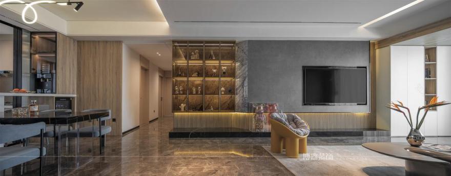 优雅浪漫蓝调空间设计-0