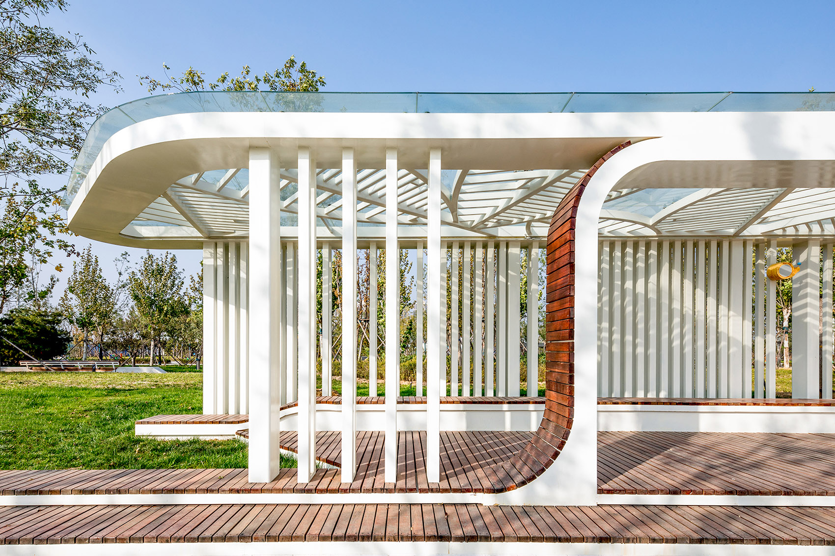 唐山市京唐大道中央绿轴景观-39