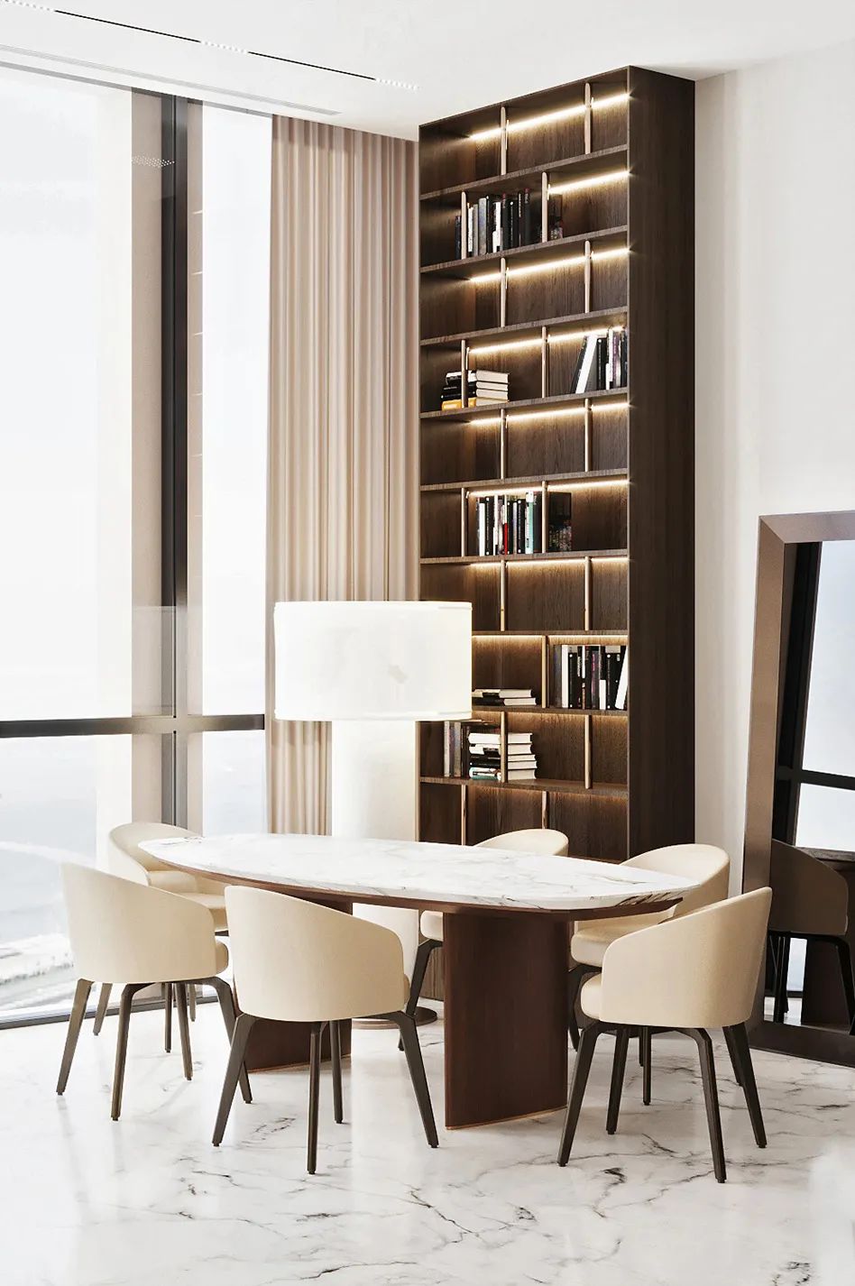 现代轻奢公寓设计丨CHRISTINA BENNETT-35