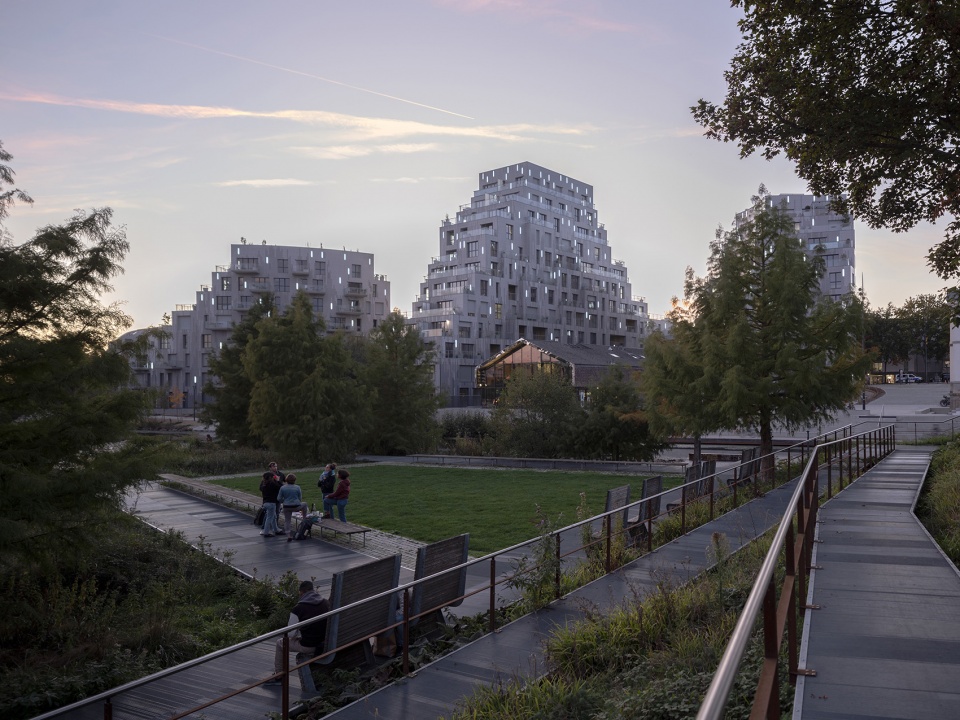 法国雷恩 Ascension Paysagère 住宅综合体 | 绿色河畔的高密度建筑设计-33