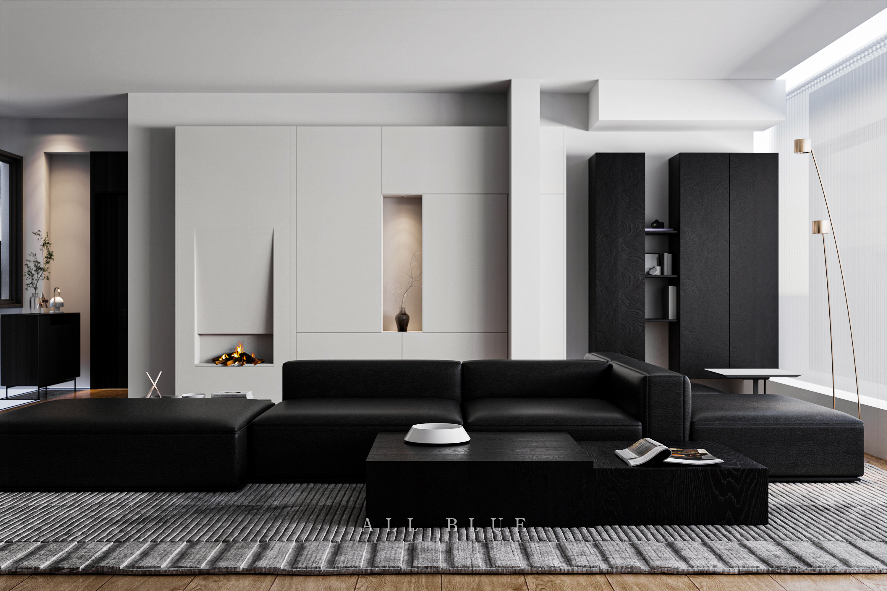 暗黑风格-室内空间渲染-11