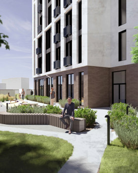 九层楼住宅（如果这里HOUSE按常规住宅理解；若有特殊情境，HOUSE也可能有其他含义，但按常见情况是这样翻译） 丨乌克兰丨Kyrylo Tsuman等五人