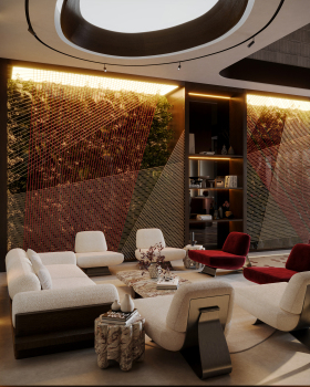 深红晶洞丨阿联酋迪拜丨Mahmoud Adel