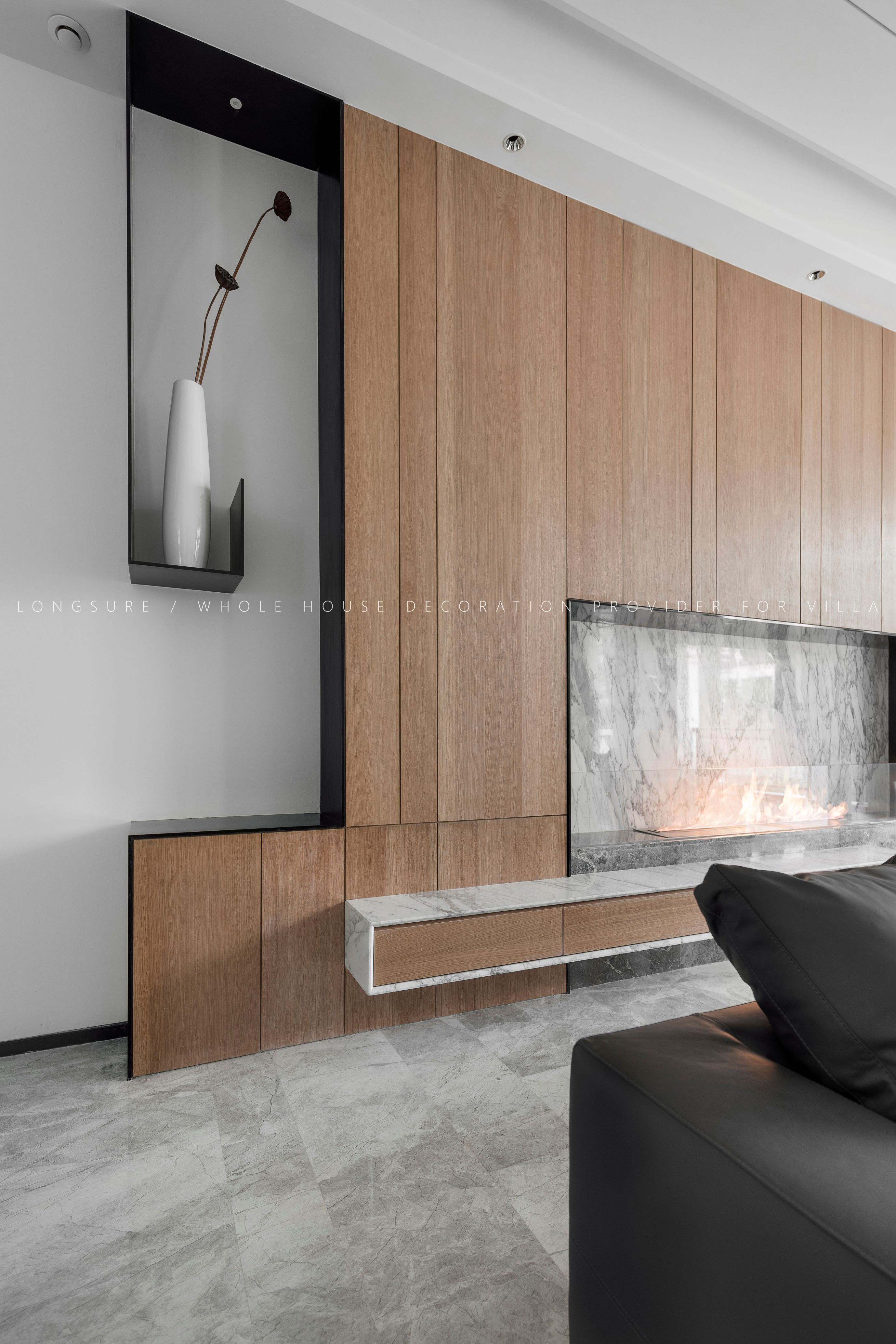 成都朗墅豪宅定制 | 实木整装的艺术-25