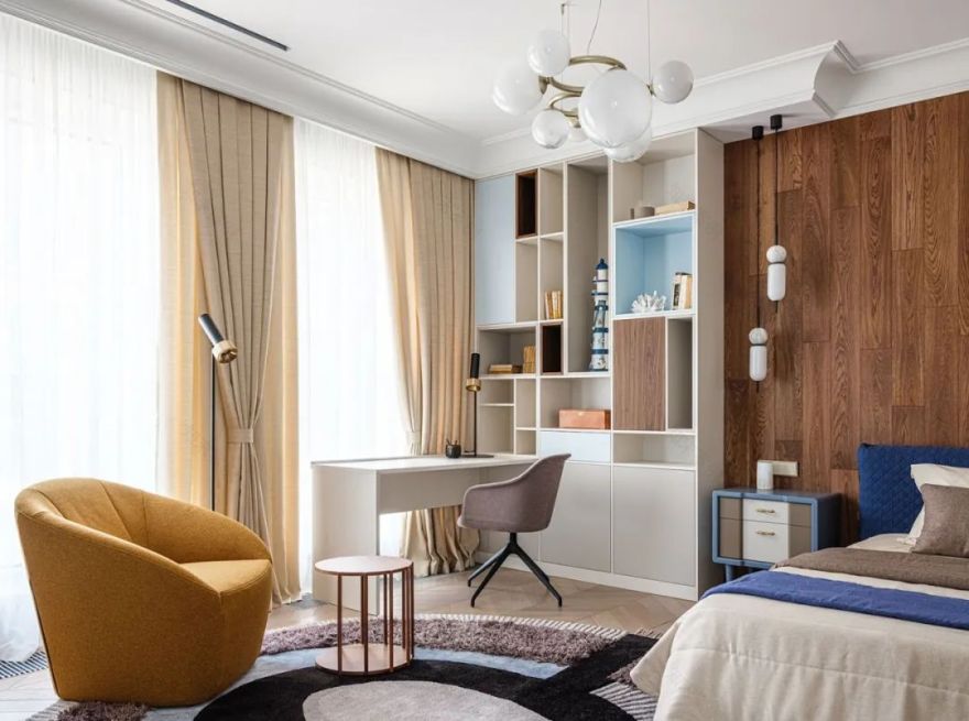 133㎡四口之家室内设计丨Yulia Sokolova-39