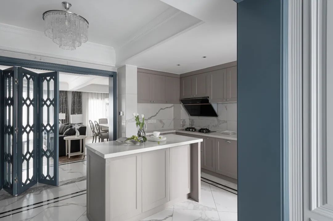 竖厅改横厅的超强设计，诠释优雅温柔的空间氛围 | 宏福樘设计-8