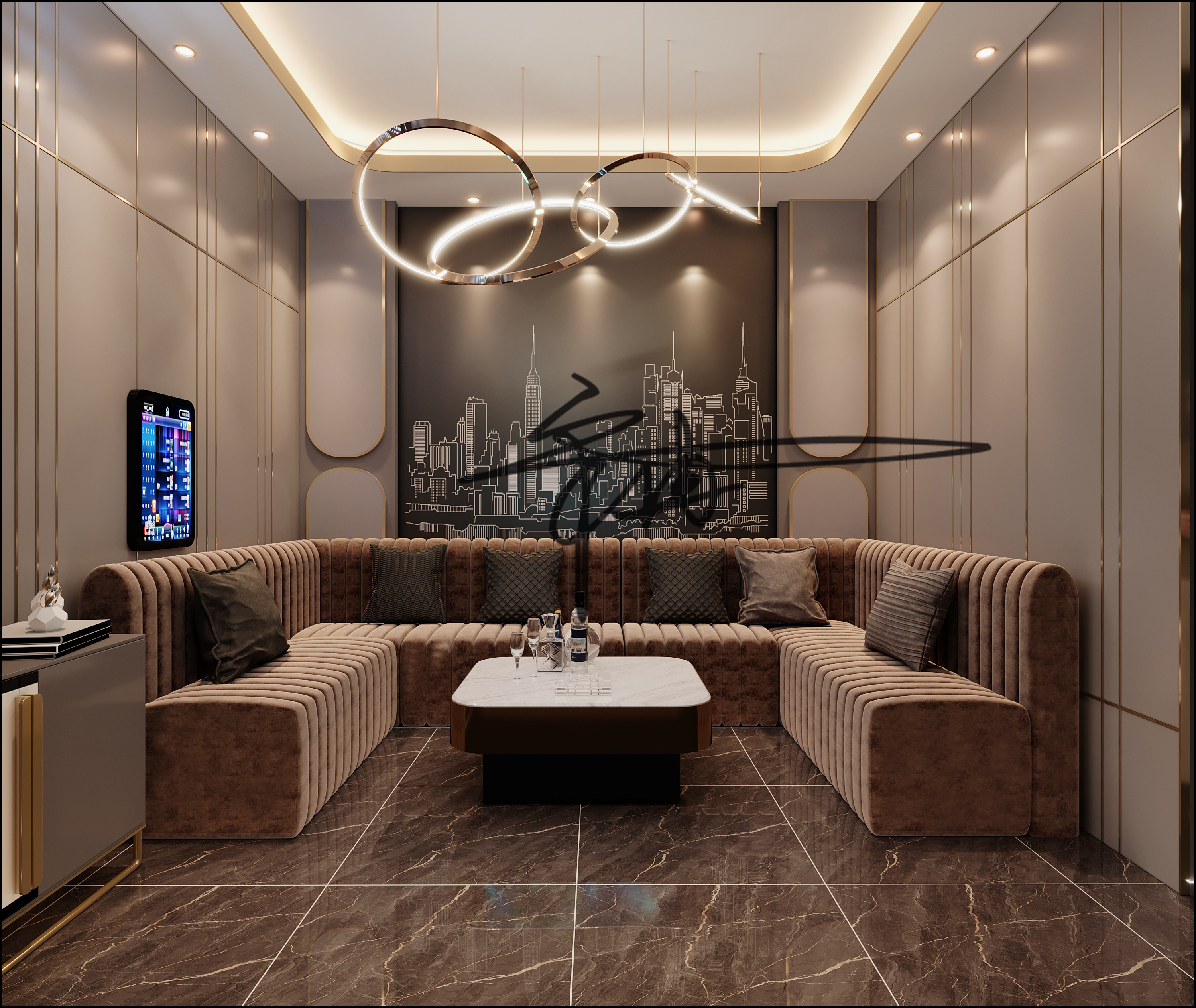 工装KTV设计--理性和感性的融合-9