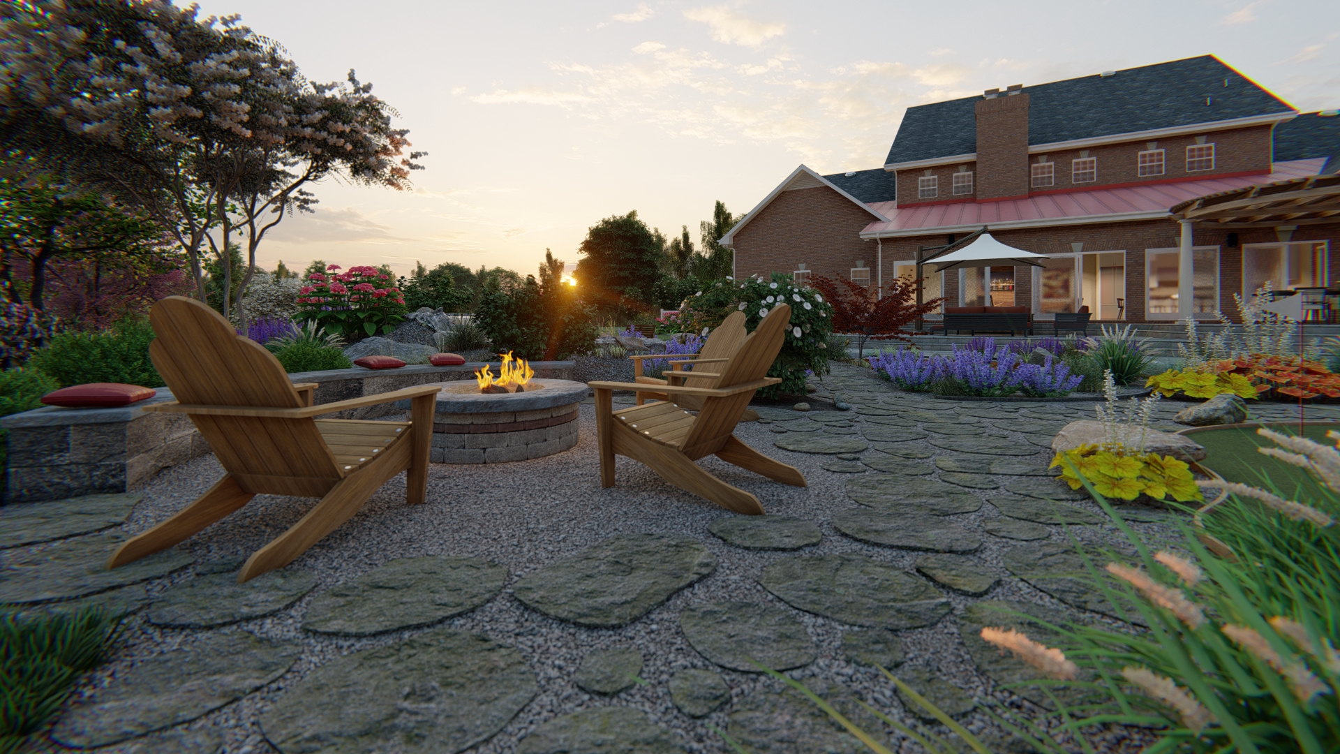 弗吉尼亚的宽敞花园丨美国-9