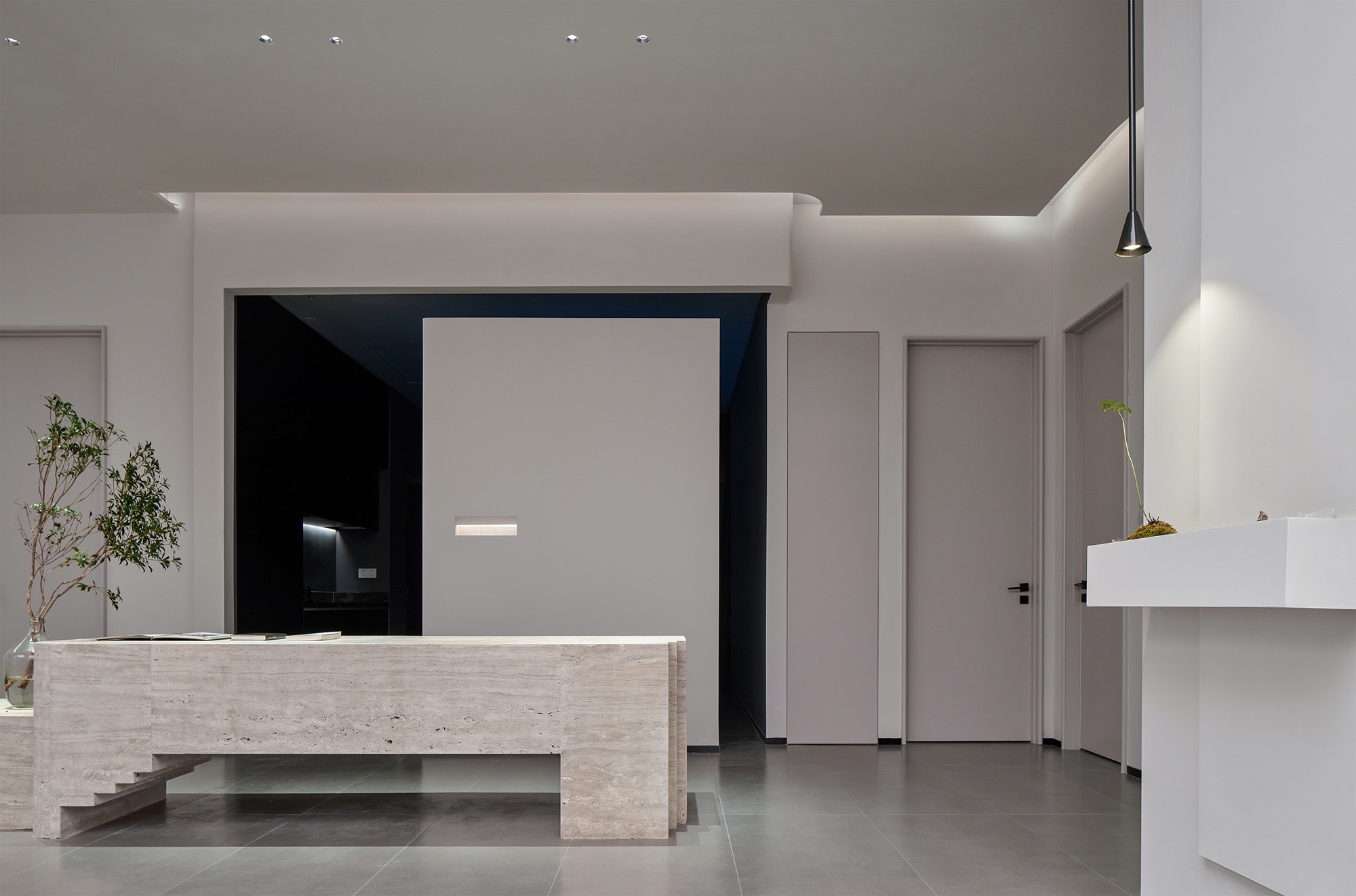 现代中古风理发店丨中国杭州丨尔景空间设计-25