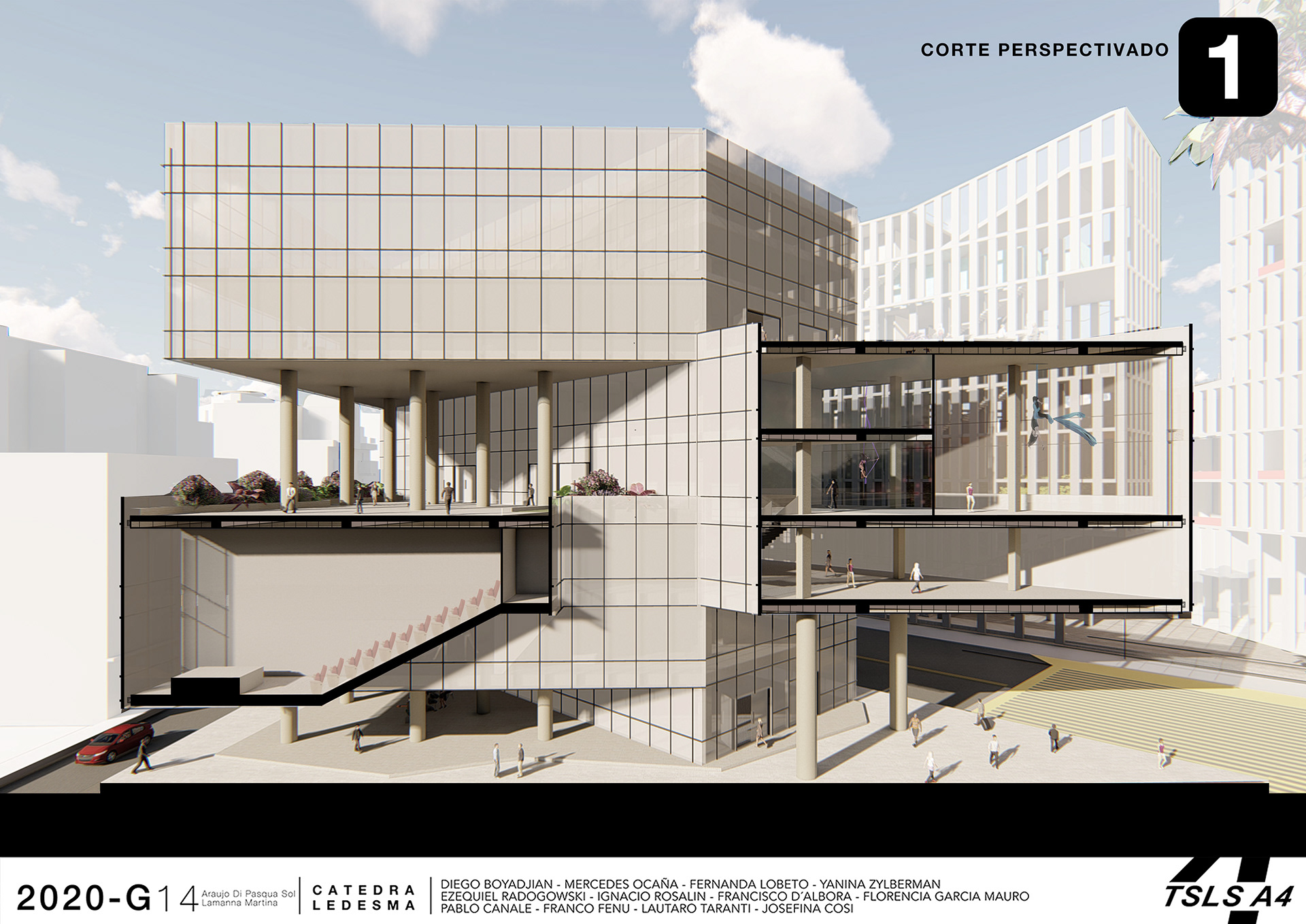 Proyecto Académico A4 | Escuela Arte + Torre Viviendas-7