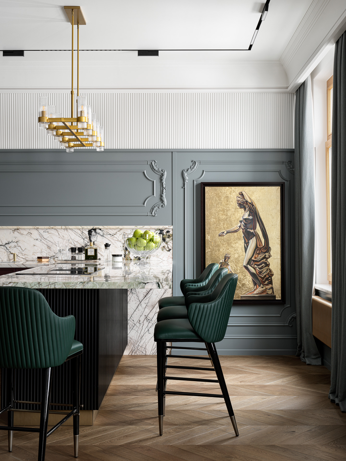 彼得堡市中心公寓室内设计丨安娜·祖耶娃-11