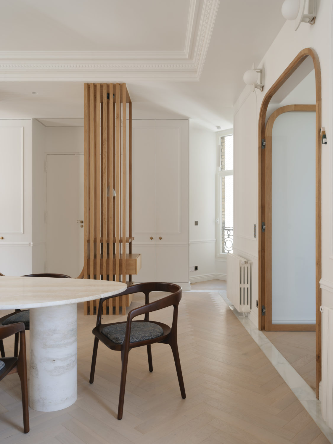 Luxe, calme et volupté 300m², Victor Hugo…Comment créer un havre de paix en plein Paris – Bän Architecture-17