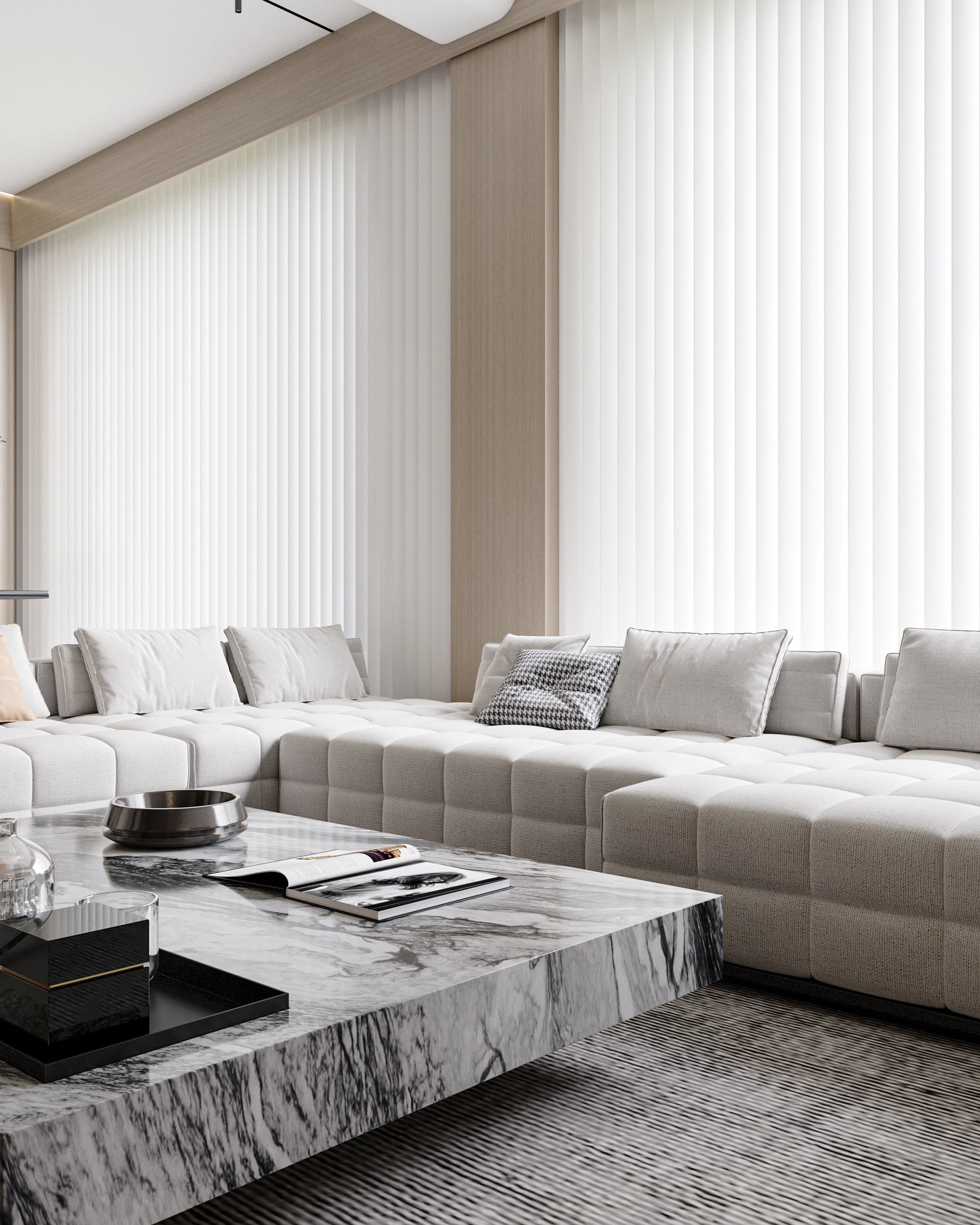 现代风格别墅效果图作品丨冈舍-20