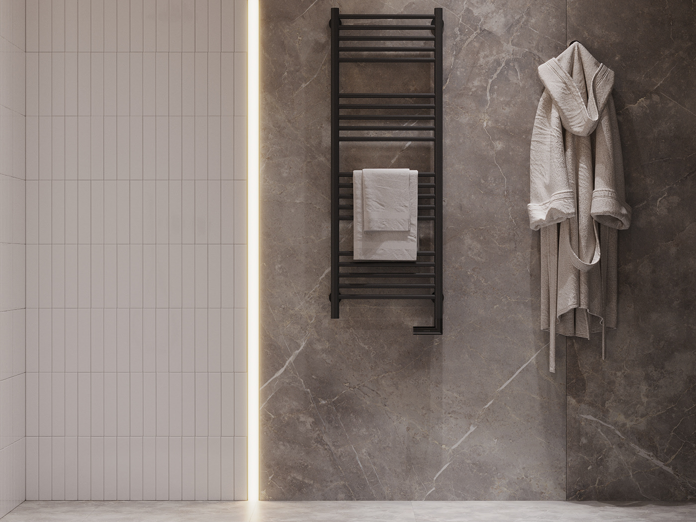 现代白色系 小户型空间-27