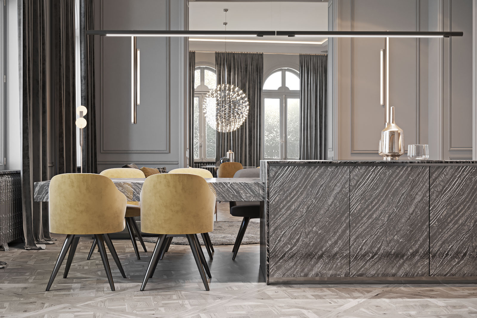 巴黎住宅设计丨法国巴黎-26