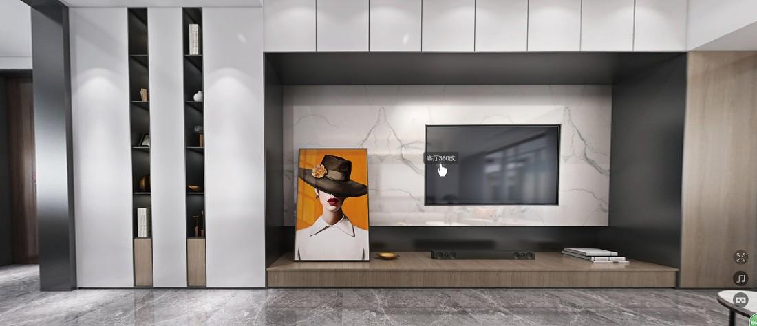 80平小户型现代简约港式风格·缤纷•纯真-12