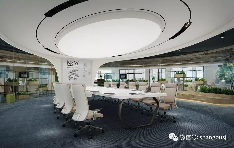 大学资产经营办公项目 | 感官体验式绿色办公空间-23