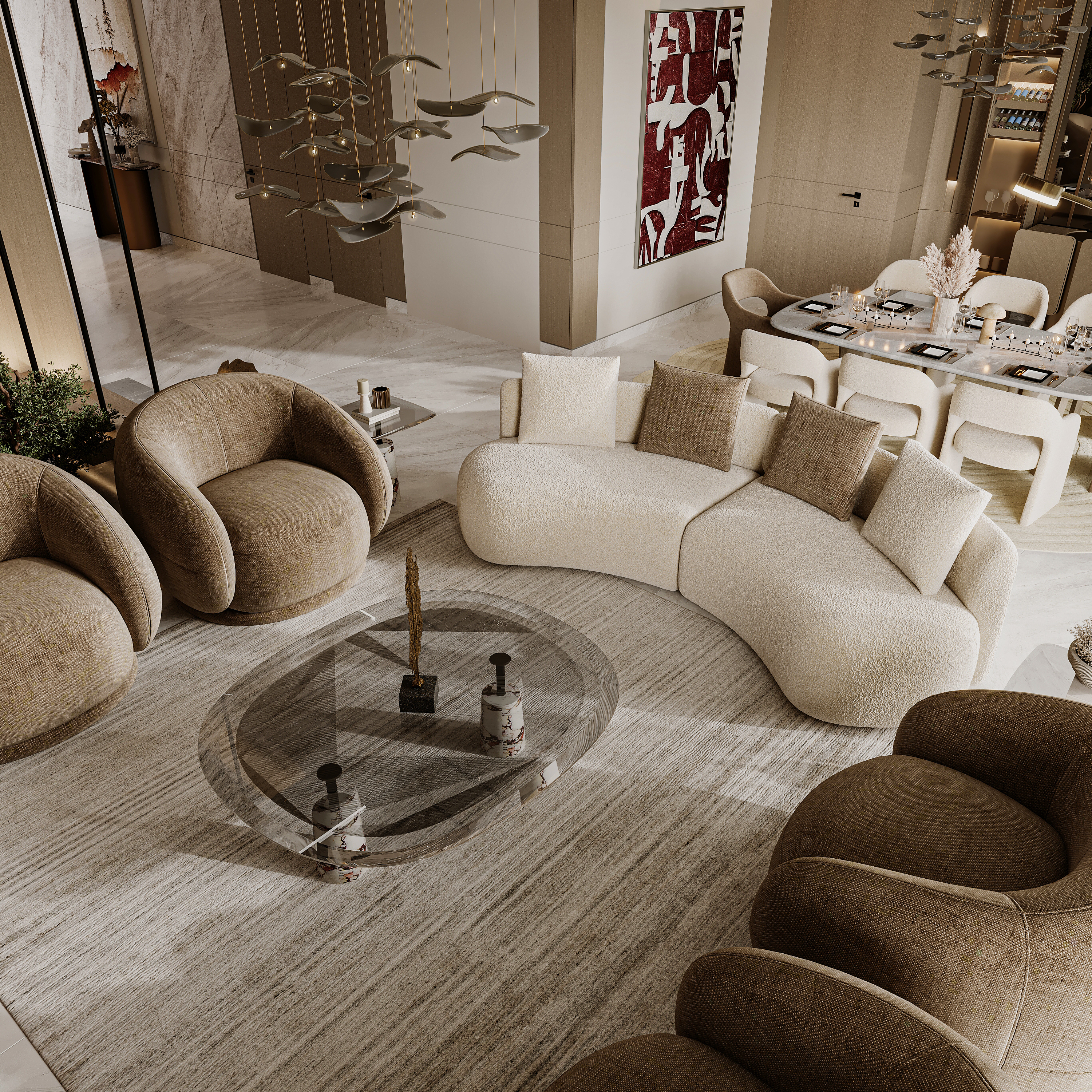 大厅室内设计丨KT_DESIGN STUDIO-15