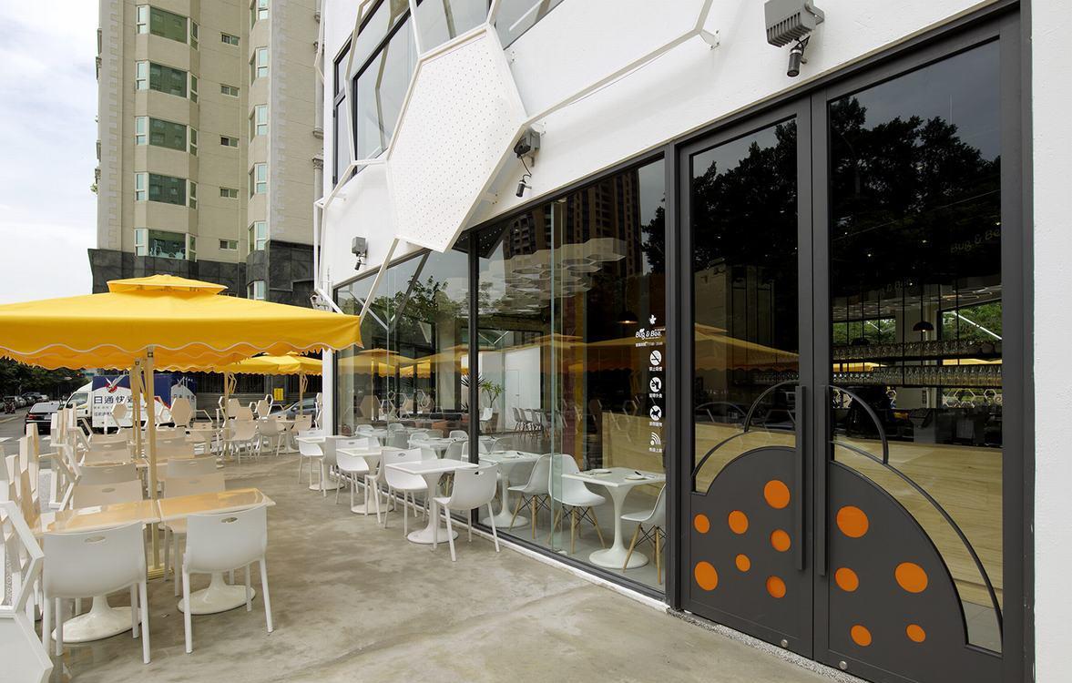 台中创意餐厅"蜂巢"设计,趣味与自然的完美结合-4