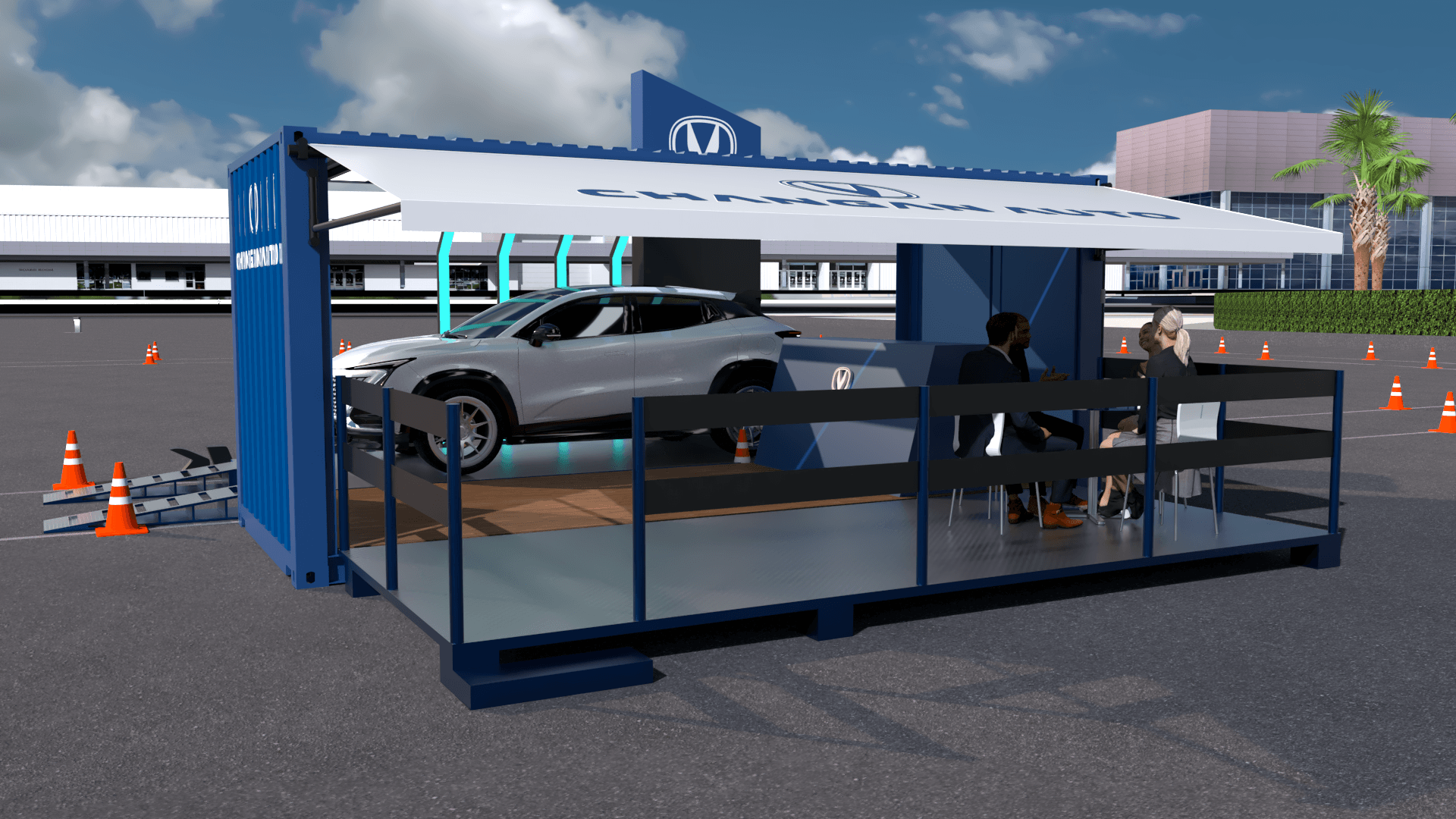 Booth Driving test Changan-2