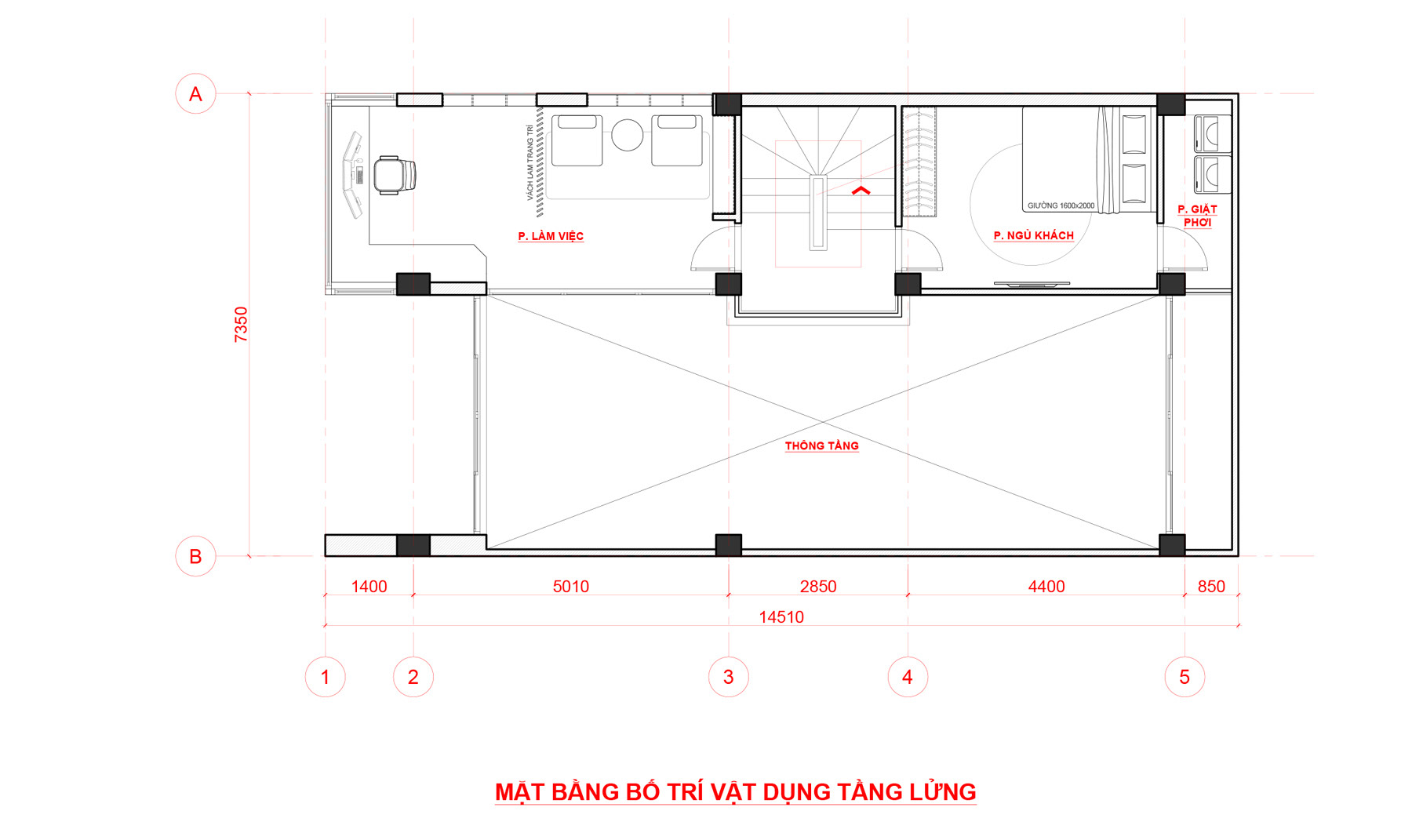 团城市屋丨越南胡志明市丨Ngo Trieu Nhan-12