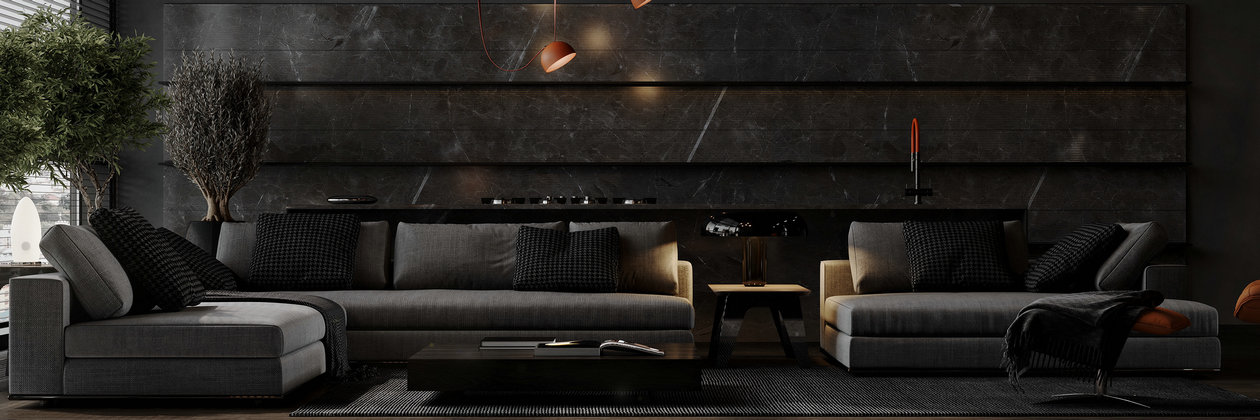 213㎡黑色系别墅设计-3