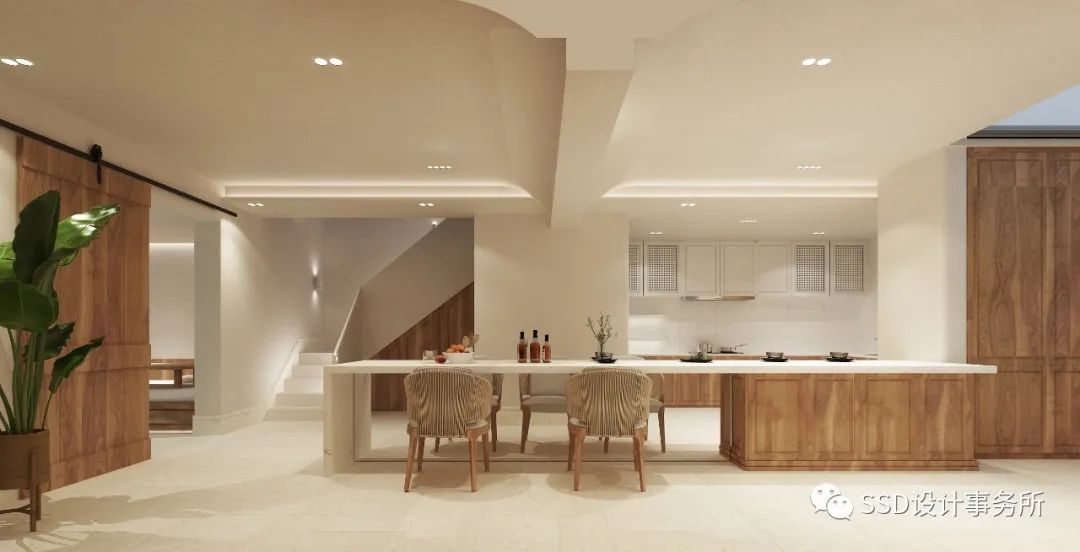 大地色调的现代家居,寻觅和谐与宁静-63