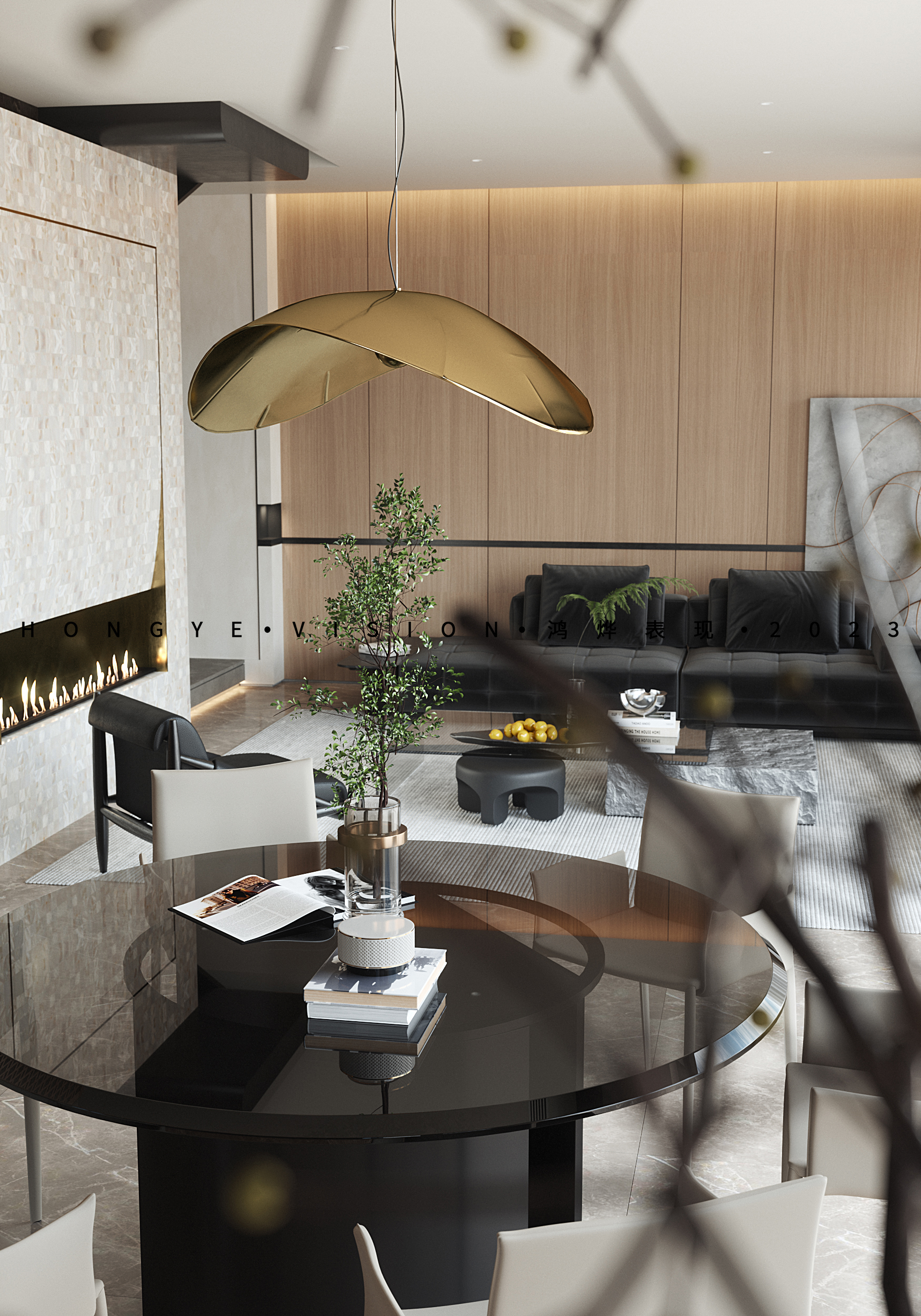 鸿烨表现|简约但不失细节-7