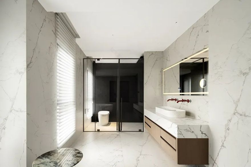 600㎡轻奢豪宅丨南京既白空间设计 李文杰-68