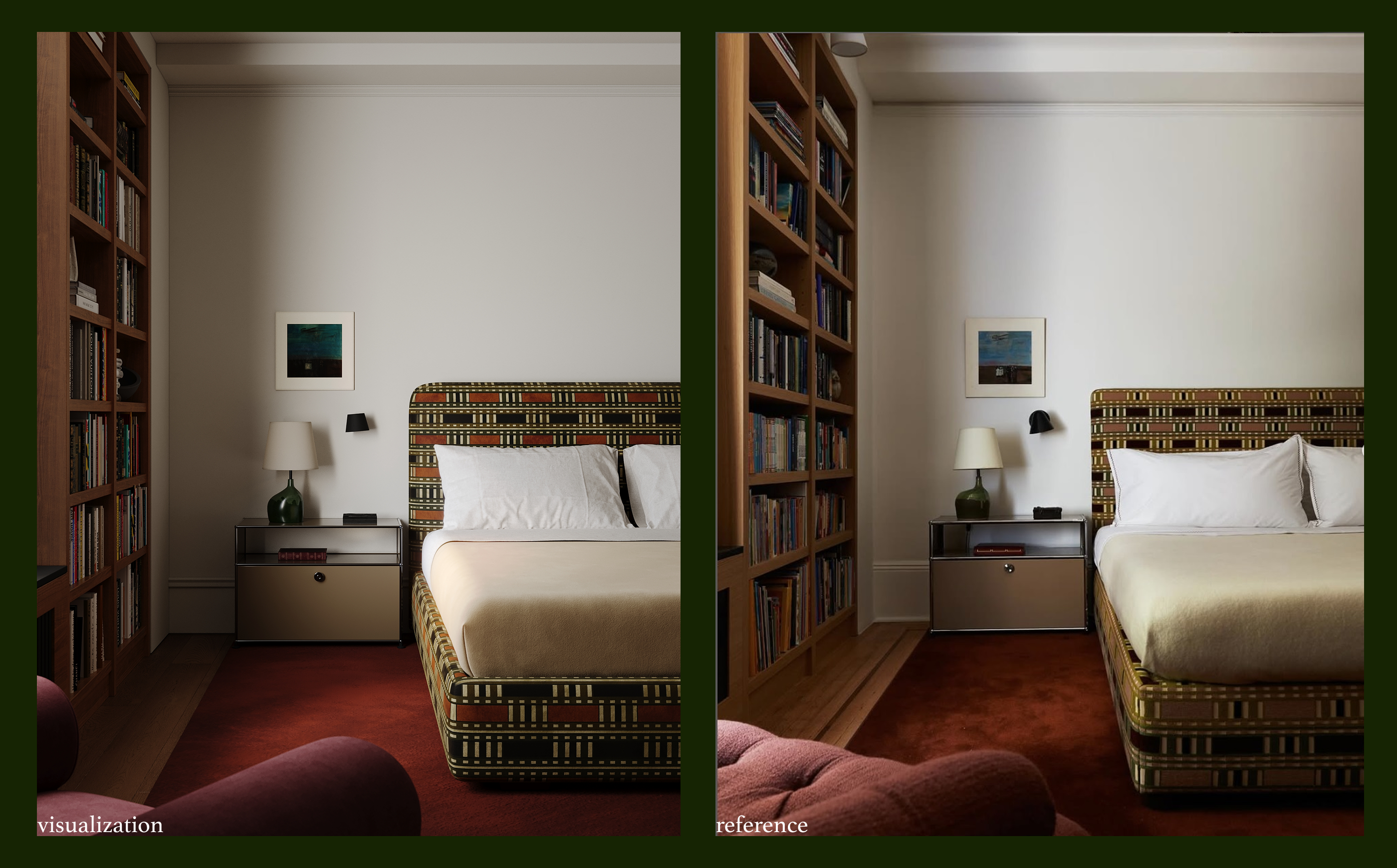 Bedroom in UWS (visualization from reference)-2