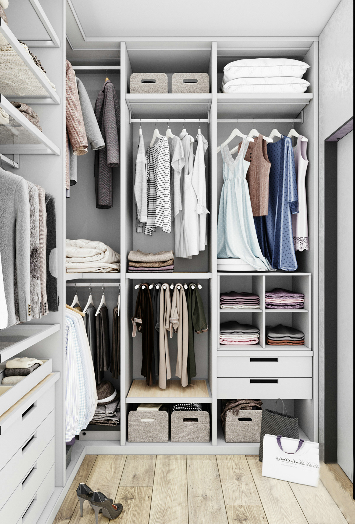 淡紫色系家装，温馨清新的室内设计佳作-16