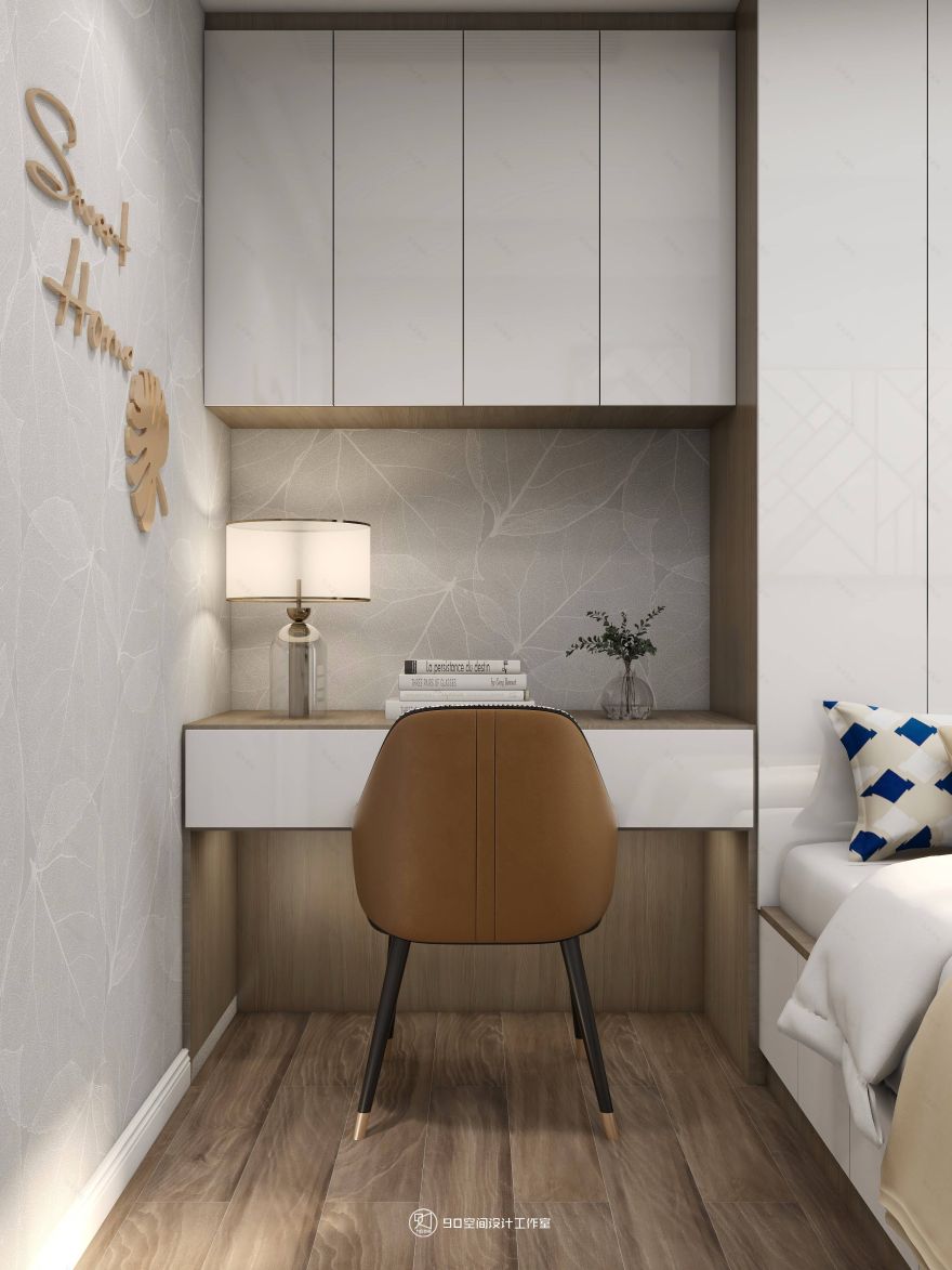 《奶茶加糖》78 平方现代风格优雅住宅设计-54